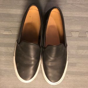 Zara Leather Slip-ons
